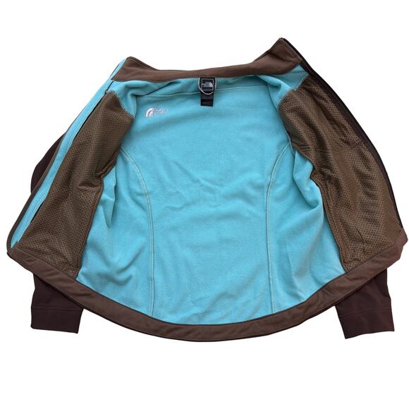The North Face Apex Brown Softshell Jacket Women’s Small - Picture 3 of 8